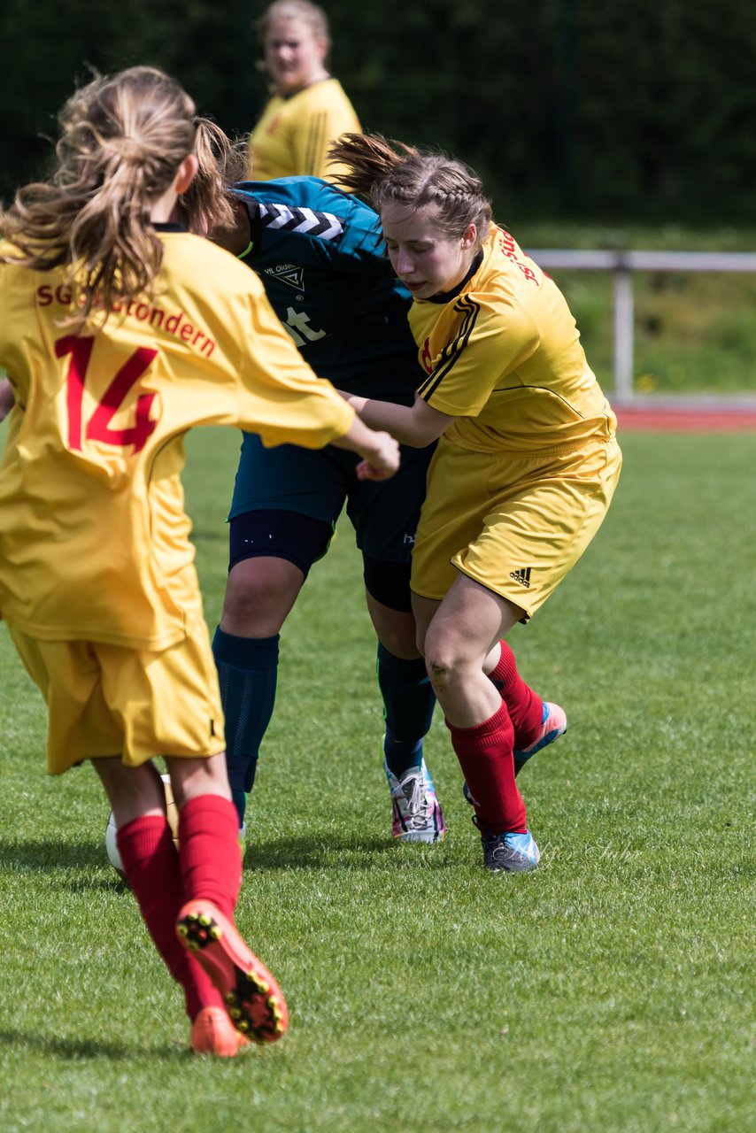 Bild 287 - B-Juniorinnen VfL Oldesloe - JSG Sdtondern : Ergebnis: 2:0